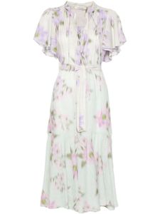 Dorothee Schumacher robe Blooming Volumes - Vert