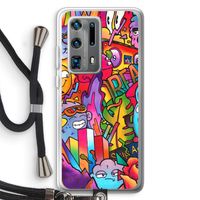 Dreams: Huawei P40 Pro Plus Transparant Hoesje met koord