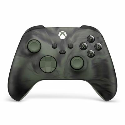 Microsoft QAU-00104 game controller Zwart, Groen Bluetooth/USB Gamepad Analoog/digitaal Android, PC, Xbox One, Xbox Series S, Xbox Series X, iOS