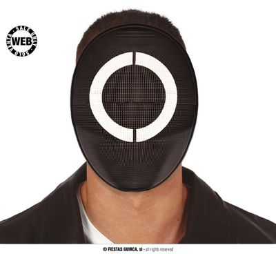 Squid Game Masker Cirkel Volwassenen
