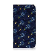 Bookcase iPhone 16 Plus Painting Blue