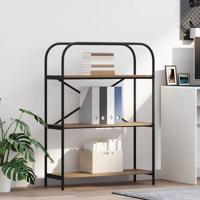 Boekenkast artisanaal eikenkleurig 80 x 30 x 109 cm