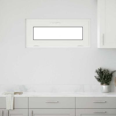 Kelderraam "RISOR" 90x40 cm Kantelbaar 2-voudig glas Antraciet