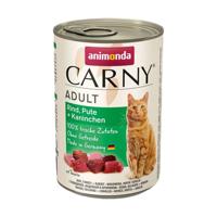 ANIMONDA Carny Adult Beef, turkey, rabbit - nat kattenvoer - 400g