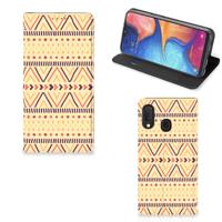Samsung Galaxy A20e | Hoesje met Magneet | Aztec Yellow