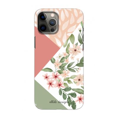 Sweet heaven geometrics: Volledig geprint iPhone 12 Hoesje