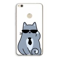 Cool cat: Huawei Ascend P8 Lite (2017) Transparant Hoesje