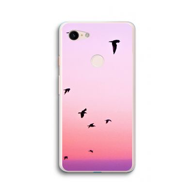 Fly away: Google Pixel 3 XL Transparant Hoesje