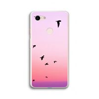 Fly away: Google Pixel 3 XL Transparant Hoesje