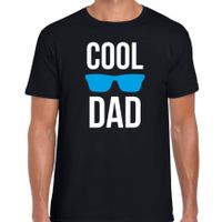 Cool dad t-shirt zwart voor heren - vaderdag cadeau shirt papa