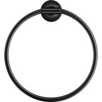 Duravit Starck T Handdoekring - Ø21cm - zwart mat 0099474600