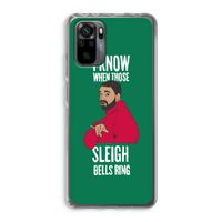 Sleigh Bells Ring: Xiaomi Redmi Note 10 Pro Transparant Hoesje