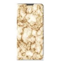 Motorola Moto G22 | Standcase | Marmer Goud