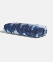 Manduka Yoga Bolster Blauw Rechthoekig - Handgeverfd - 67 x 15 x 30 cm