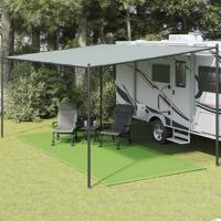 VidaXL Tenttapijt 250x500 cm hdpe lichtgroen