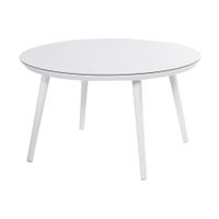 Hartman Sophie Studio HPL tuintafel Ø 128 cm wit