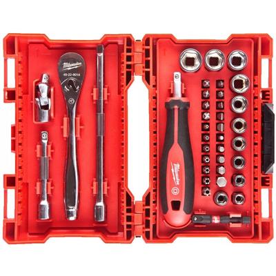 Milwaukee Ratel, Bits en Dopsleutelset 1/4&apos;&apos; 38-delig - 4932479096