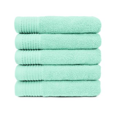 The One Handdoek Deluxe 50x100 550 gr Mint (5 stuks)