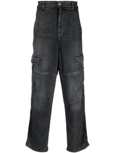 MARANT jean Terence à poches cargo - Noir