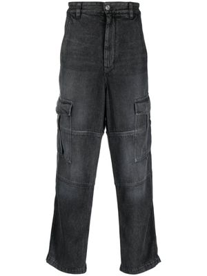 MARANT jean Terence à poches cargo - Noir