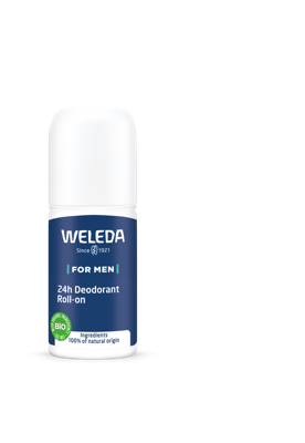 Weleda Man 24H Deodorant Roll-On 50ml | Voor Mannen