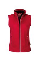 Hakro 254 Women's light-softshell vest Sarina - Red - S