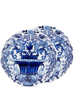 Dolce & Gabbana lot de deux bols à soupe - Bleu
