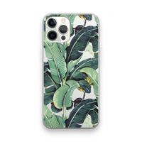 Bananenbladeren: iPhone 12 Pro Max Transparant Hoesje