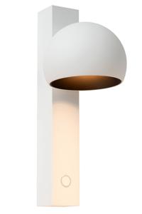 Lucide ESFERA - Wandlamp - LED Dimb. - 1x9W 2700K - Wit | Premium