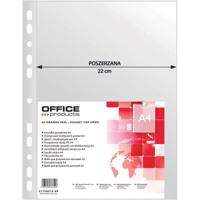 OFFICE products geperforeerde showtas, A4, 90 micron, gekorreld, pak van 50 stuks
