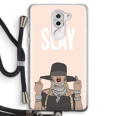 Slay All Day: Honor 6X Transparant Hoesje met koord