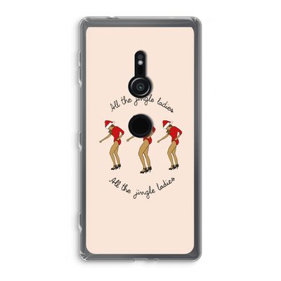 Jingle Ladies: Sony Xperia XZ2 Transparant Hoesje