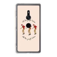 Jingle Ladies: Sony Xperia XZ2 Transparant Hoesje