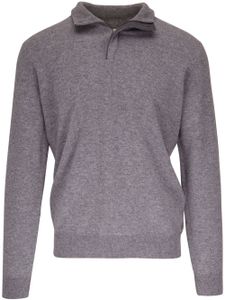 Zegna pull Oasi à manches longues - Gris