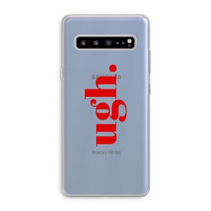 Ugh: Samsung Galaxy S10 5G Transparant Hoesje