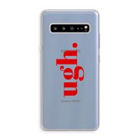 Ugh: Samsung Galaxy S10 5G Transparant Hoesje