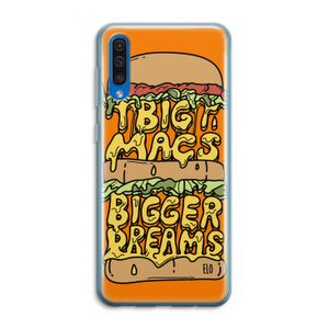 Big Macs Bigger Dreams: Samsung Galaxy A50 Transparant Hoesje
