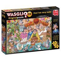 Jumbo Wasgij puzzelset Heel het dorp bakt - 2 x 1000 stukjes - thumbnail
