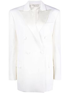 REV manteau à boutonnière croisée - Blanc