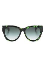 Chloé Eyewear lunettes de soleil à monture papillon - Vert