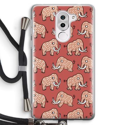 Mammoet: Honor 6X Transparant Hoesje met koord