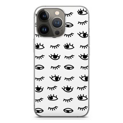 Eye pattern #2: iPhone 13 Pro Transparant Hoesje