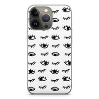 Eye pattern #2: iPhone 13 Pro Transparant Hoesje