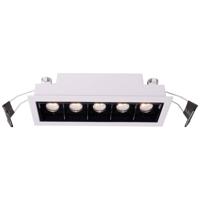Deko Light 565250 Ceti 5 LED-inbouwlamp LED vast ingebouwd Energielabel: G (A - G) 10.50 W Wit