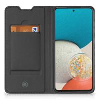 Book Wallet Case Samsung Galaxy A73 Boomschors Grijs