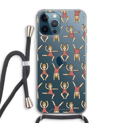 Gymboys: iPhone 12 Pro Max Transparant Hoesje met koord
