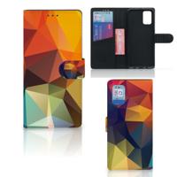 Samsung Galaxy A02s | M02s | Book Case | Polygon Color