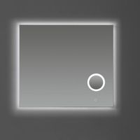 Badkamerspiegel Sanilux met Spiegelverwarming Dimbare LED-Verlichting en Make-Up Spiegel 80x70x2,5 cm Sanilux - thumbnail