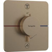 Hansgrohe Showerselect Comfort Q thermostaat inbouw voor 2 functies brushed bronze 15586140