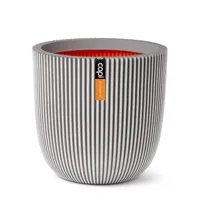 CAPI EUROPE Pot bol groove nl d43h41cm ivoor